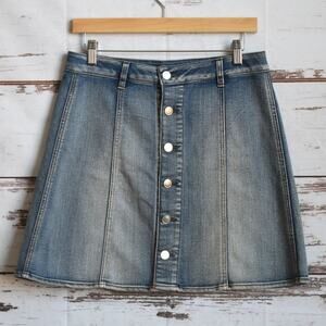 FADED GLORY Mini Denim Skirt Size 6